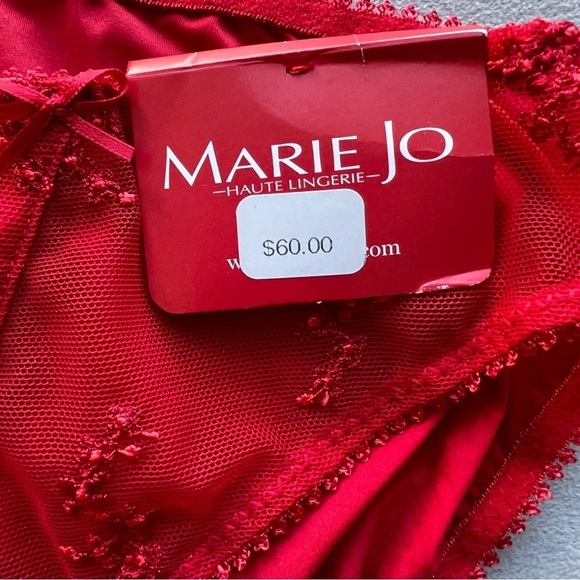 NEW Marie Jo Eloise Panties, Red, Size M - Picture 6 of 10